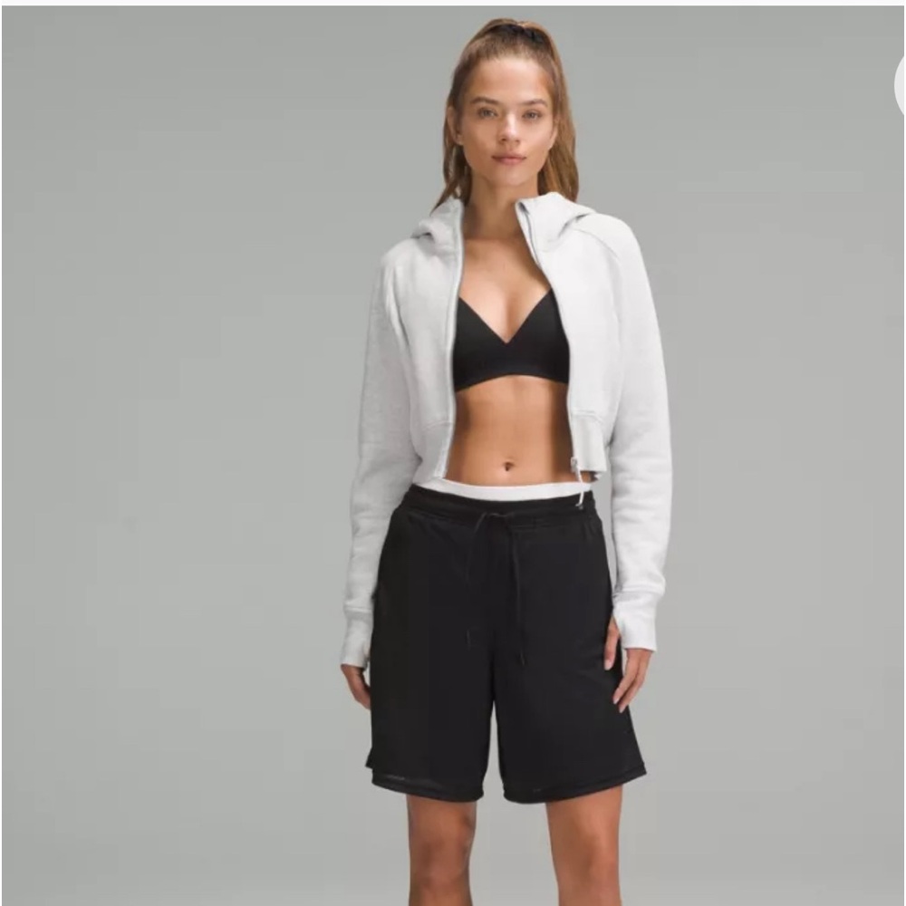 Lululemon Relaxed-Fit Mesh Training Short 8" *NWT Black/8